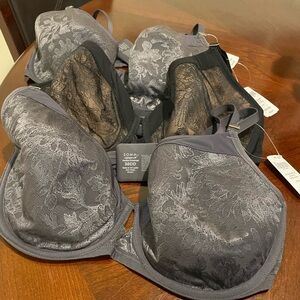 NEW UNUSED SOMA BRAS NWT Size 38 DD (E) Set of 3!